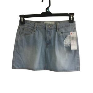 Dream Out Loud by Selena Gomez, jean mini skirt, distressed, junior girl sz 11
